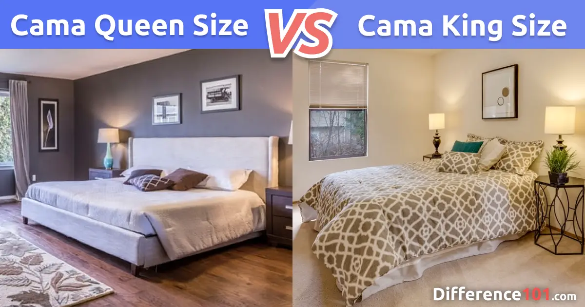Qual a diferença entre a cama King e Queen Size?