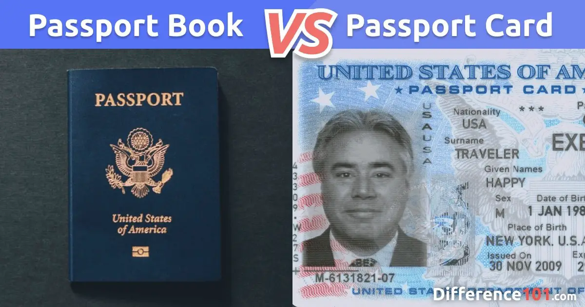 Passport Book Vs Card Differences Similarities Costs Pros Cons Difference 101