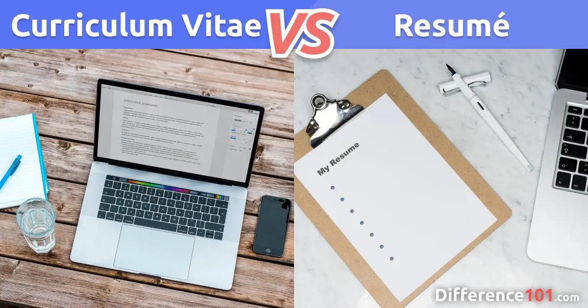 Curriculum Vitae vs Resumé: Qual é a Diferença?