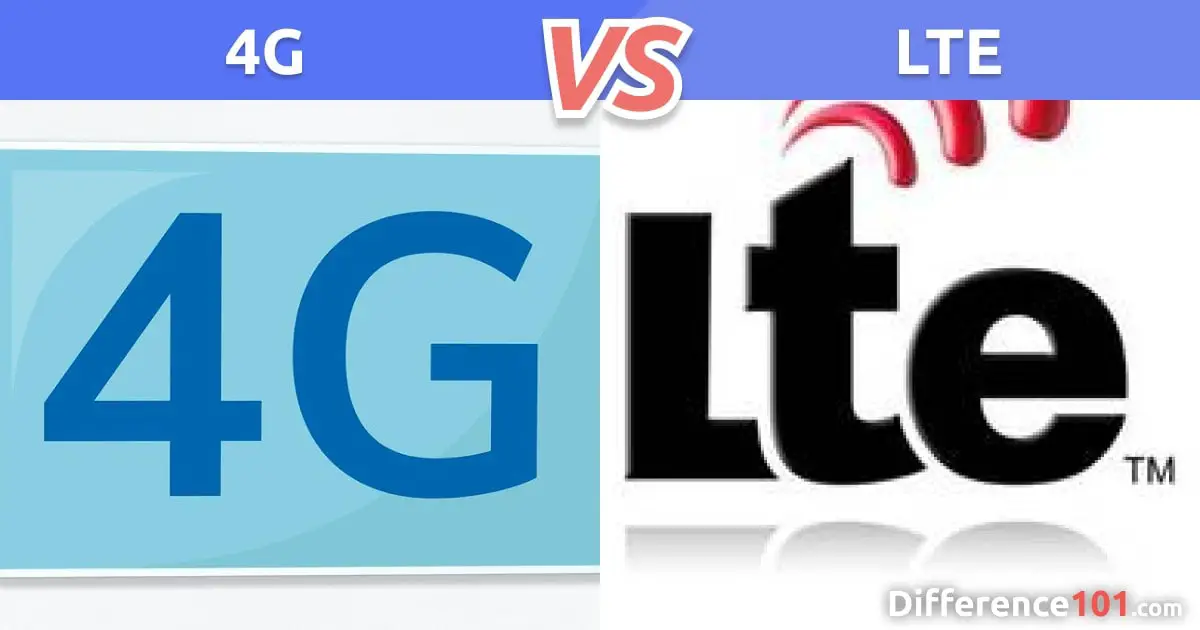 4G versus LTE : Différences, vitesse, avantages et inconvénients