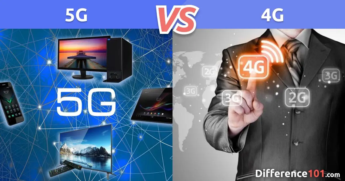 5G vs. 4G: Top 7 Differences, Speed, Pros & Cons
