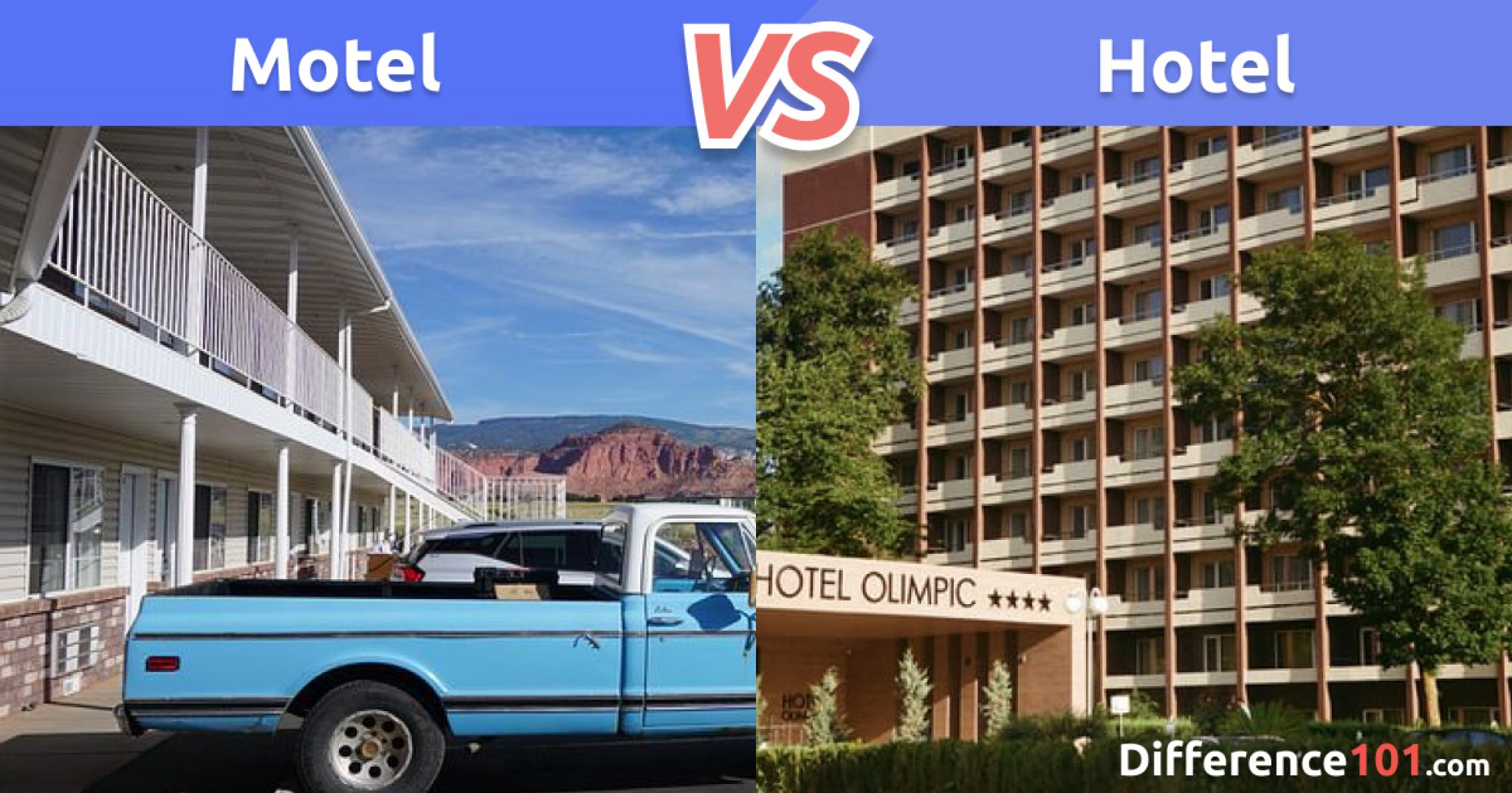 Motel Vs Hotel Differences Similarities Pros Cons Difference 101