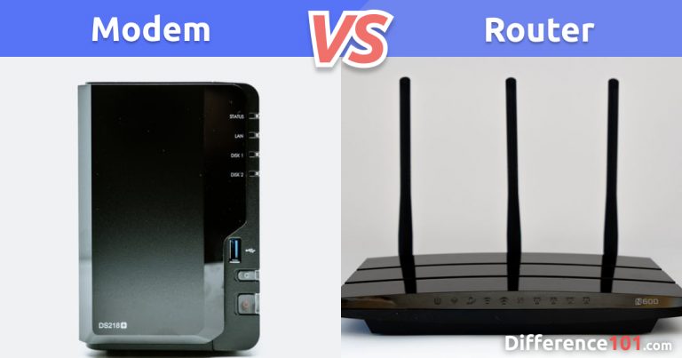 difference between modem and router in hindi