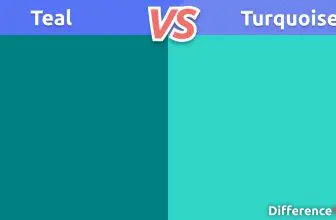 Teal vs Turquoise vs Aqua vs Mint: 6 Key Differences To Know