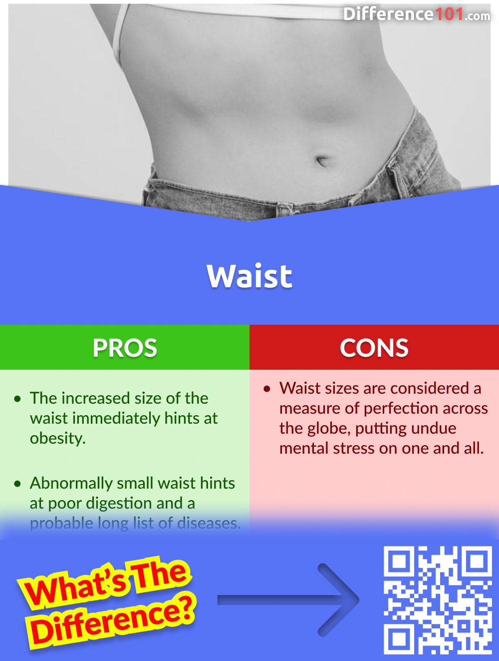  Hips vs Waist: 5 Key Differences & Examples To Know | Difference 101
