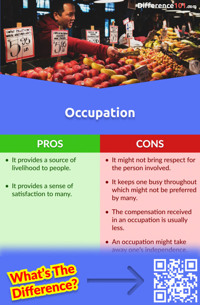 Occupation Pros and Cons
