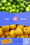 Lime vs. Citron: Différences, Avantages & Inconvénients, Santé