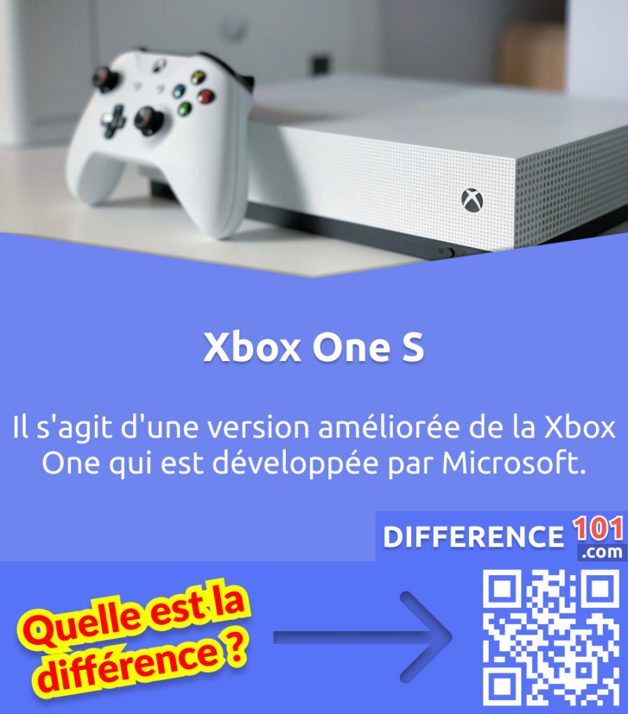 Qu'est-ce que la Xbox One S? Il s'agit d'une version améliorée de la Xbox One qui est développée par Microsoft. 