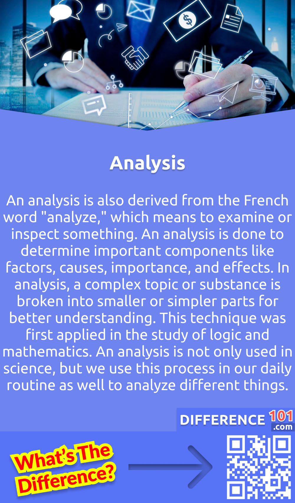 analysis vs assessment in research