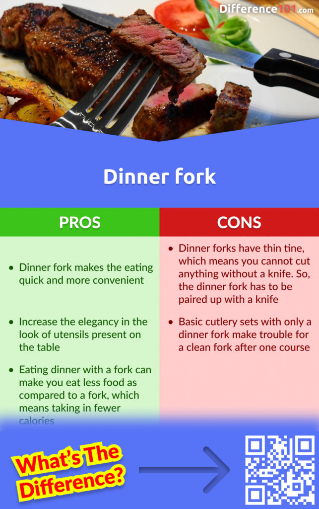 Pros and cons of the Dinner fork