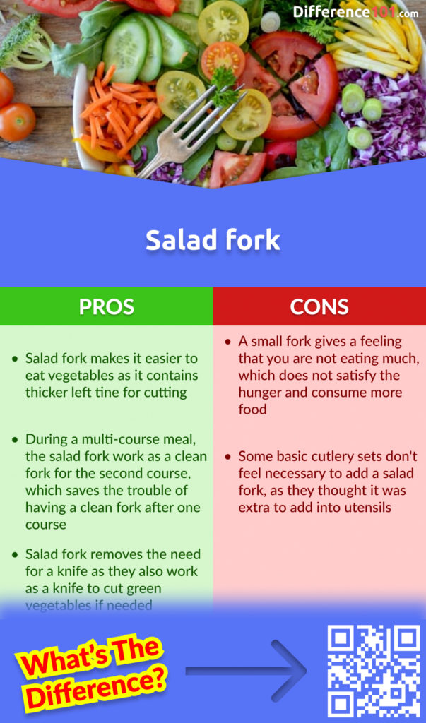 Pros and Cons of Salad fork