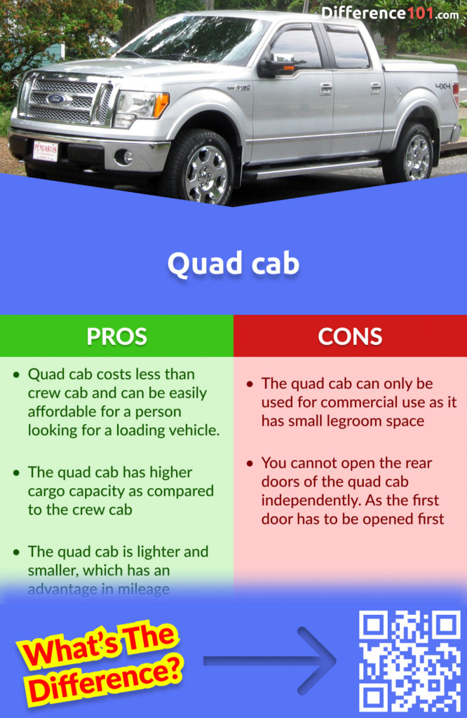 Pros and cons of the Quad cab