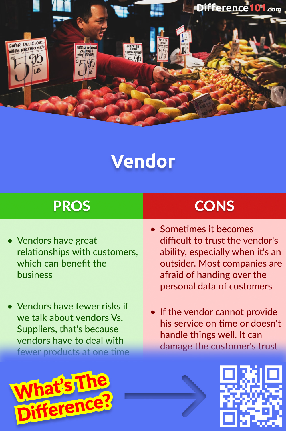 Vendor Pros and Cons