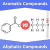 Aromatic vs. Aliphatic Compounds: 5 Key Differences, Pros & Cons, Examples