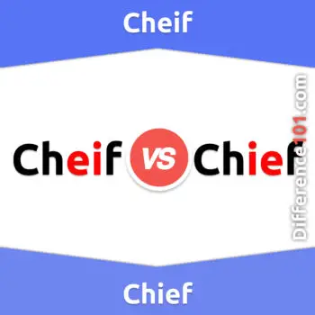 Cheif vs. Chief: Meaning, Etymology and History, Examples of Using