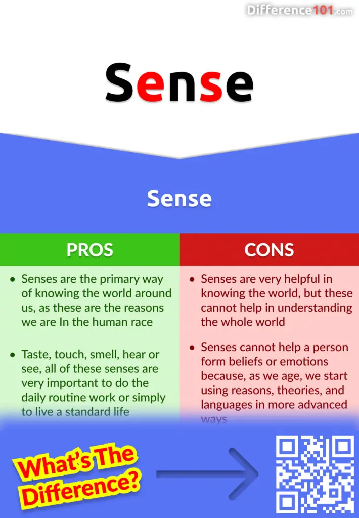 Sense Pros and Cons