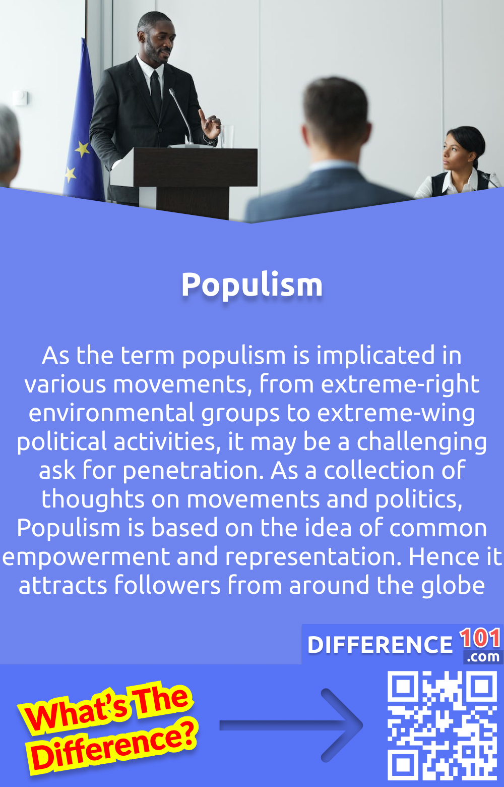 O que é populismo? Como o termo populismo está implicado em vários movimentos, desde grupos ambientais de extrema-direita até atividades políticas de extrema-direita, pode ser um desafio para a penetração.nComo uma coleção de pensamentos sobre movimentos e política, o populismo é baseado na idéia de empoderamento e representação comum. Por isso, ele atrai seguidores de todo o mundo.