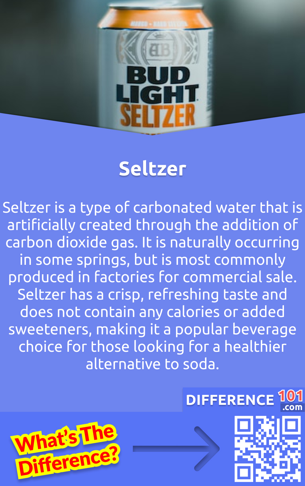 What Is Seltzer? Seltzer is a type of carbonated water that is artificially created through the addition of carbon dioxide gas. It is naturally occurring in some springs, but is most commonly produced in factories for commercial sale. Seltzer has a crisp, refreshing taste and does not contain any calories or added sweeteners, making it a popular beverage choice for those looking for a healthier alternative to soda. It has also been used as a home remedy for stomach discomfort, providing relief from indigestion and bloating. Additionally, the carbonation of the seltzer can help to aid digestion and break down food. As such, it is a great choice for those looking to improve their digestive health.
