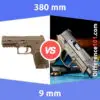 380 mm vs. 9 mm: 5 Key Differences, Pros & Cons, Examples