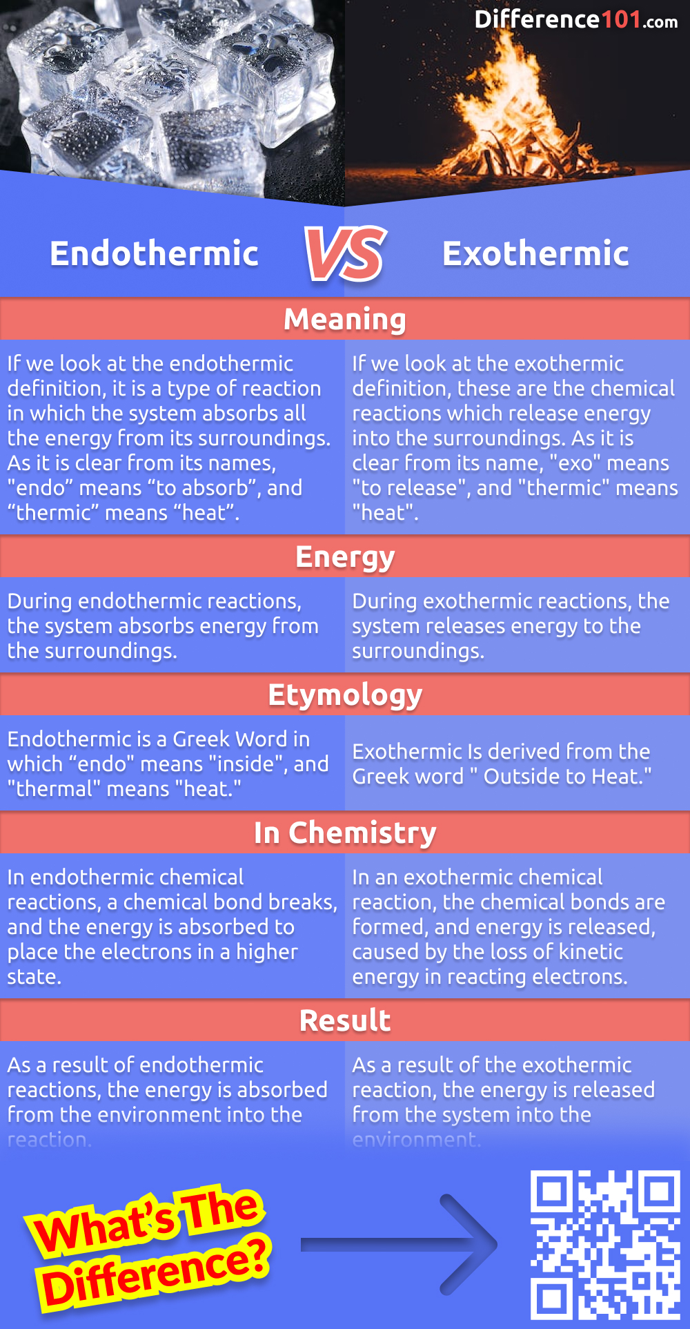 Endothermic Reactions Vs Exothermic Reactions Worksheet Answer Key