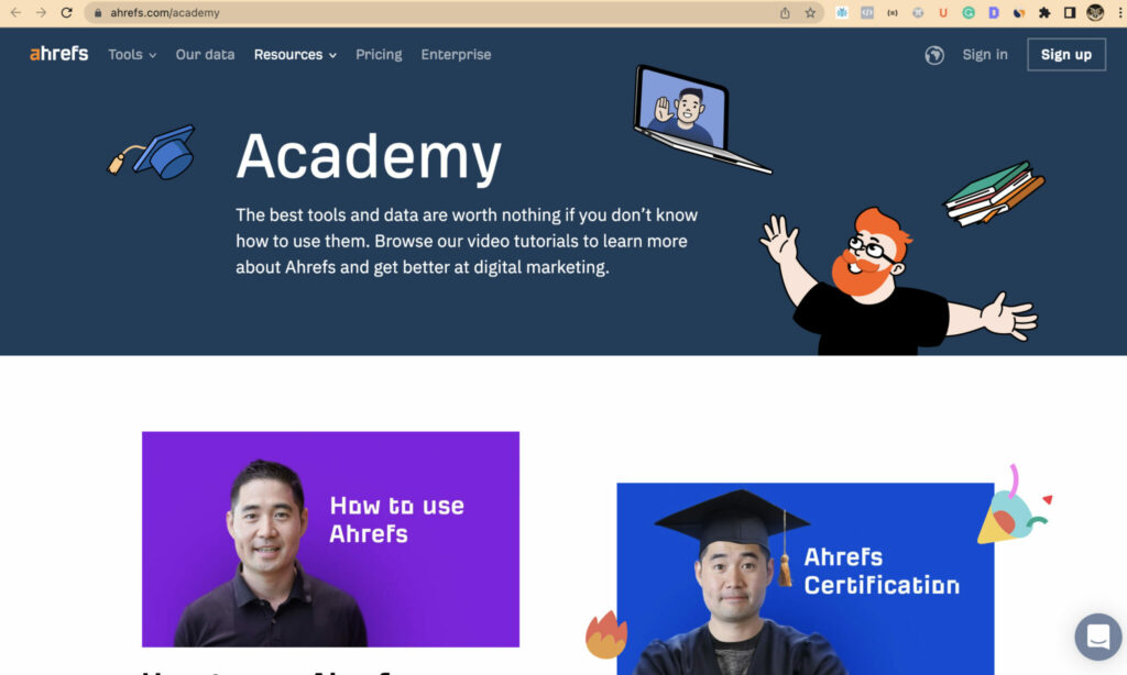 Ahrefs Academy And Certification - Difference 101
