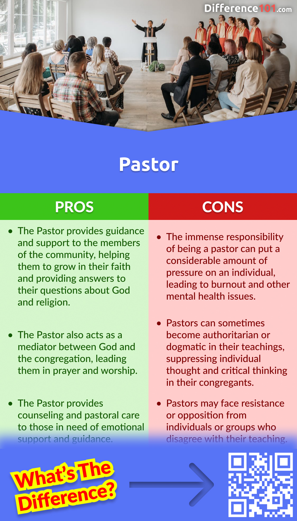 Pastor Pros & Cons