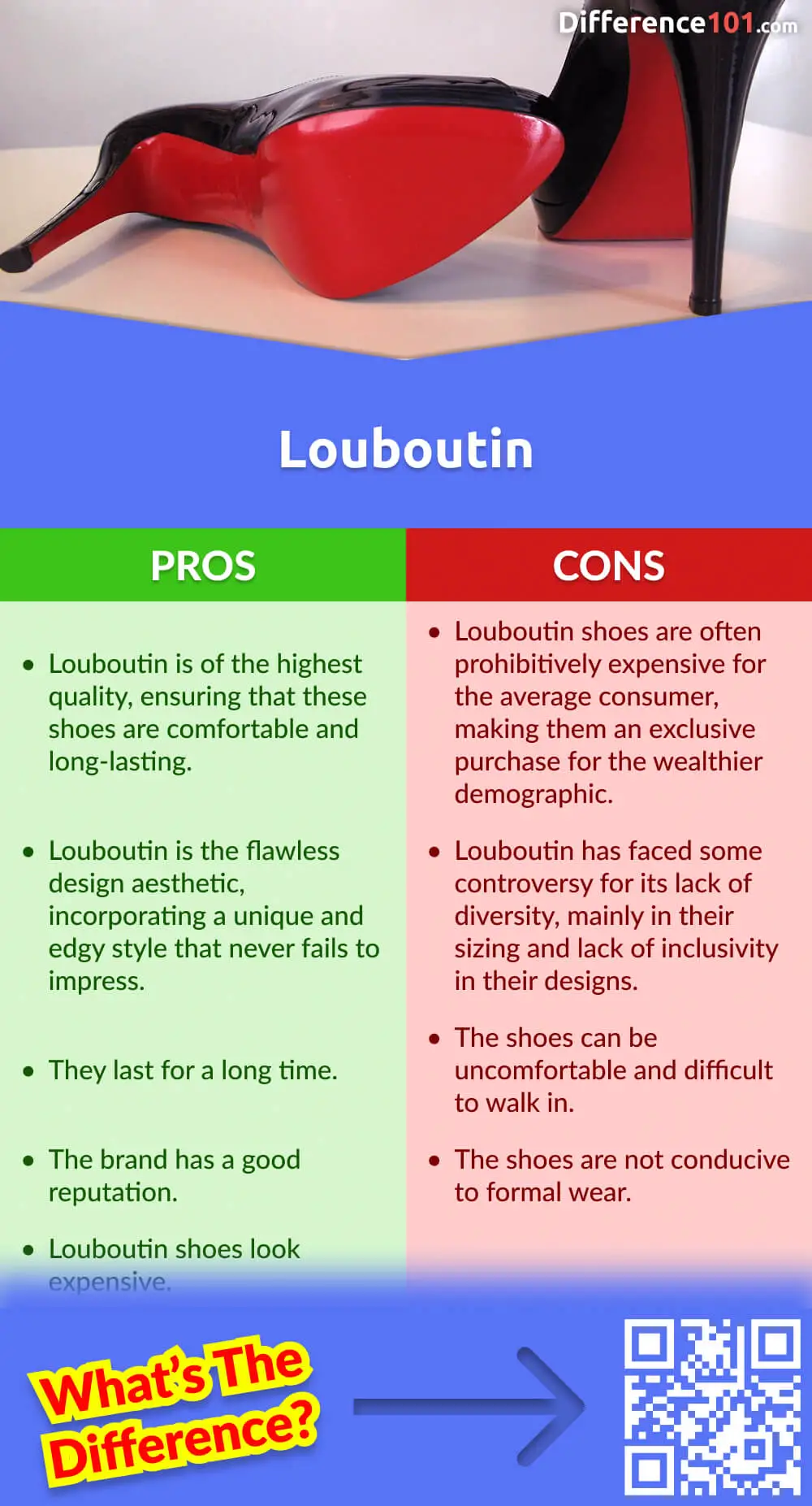 Louboutin Pros & Cons