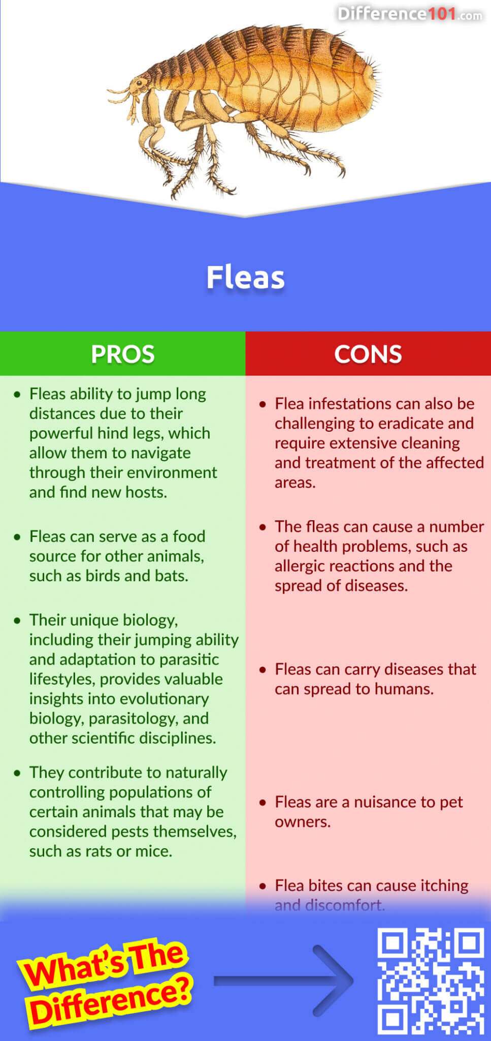 Fleas Pros & Cons