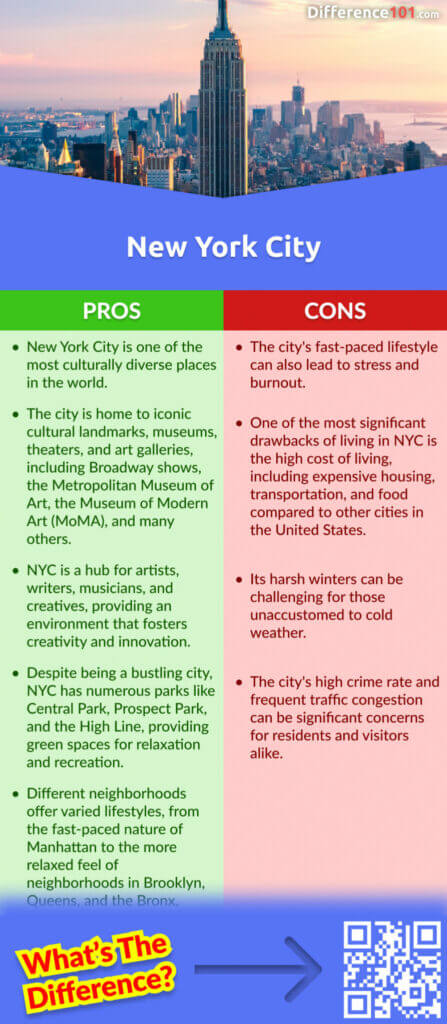 New York City Pros & Cons