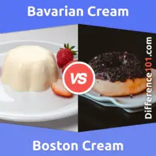Bavarian Cream vs. Boston Cream: What Is The Difference Between Bavarian Cream And Boston Cream?