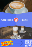 Cappuccino ou Latte: Quelle est la Différence Entre le Latte et le Cappuccino?