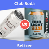 Club Soda vs. Seltzer: What Is The Difference Between Club Soda And Seltzer?