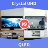 Crystal UHD vs QLED vs OLED: Was ist der Unterschied zwischen Crystal UHD, QLED und OLED?