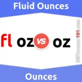 Fluid Ounces vs. Ounces: Everything You Need To Know About The Difference Between Fluid Ounces And Ounces
