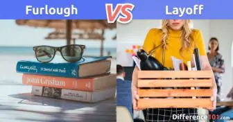 What is the difference between Furlough and Layoff?