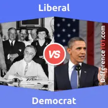 Libéral ou démocrate : Quelle est la différence entre libéral et démocrate ?