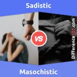 Sadistisch vs. Masochistisch: Was ist der Unterschied zwischen Sadistisch und Masochistisch?
