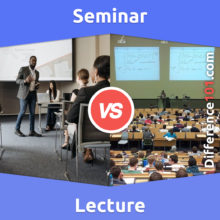 Seminar vs. Lecture: What Is the Difference Between Seminar and Lecture?