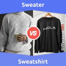 Sweater vs. Sweatshirt: What Is The Difference Between Sweater And Sweatshirt?